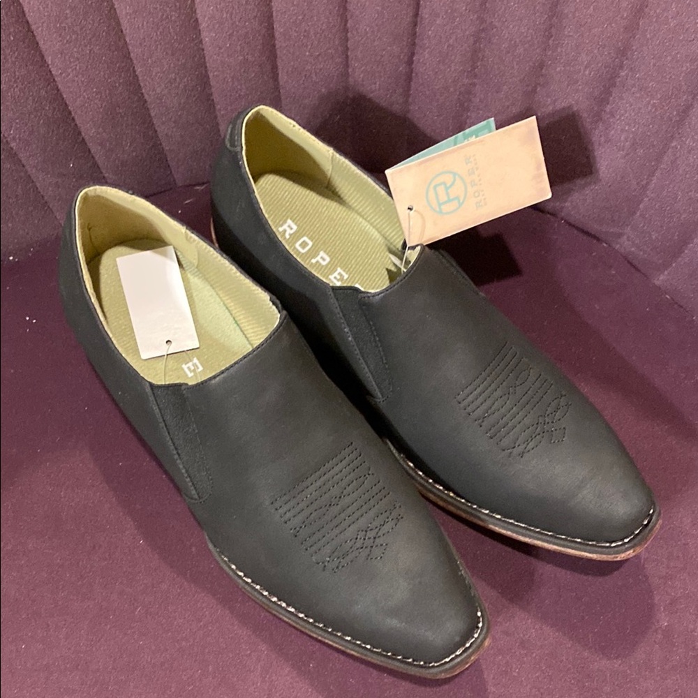 Roper Women’s Black Slip-On Booties